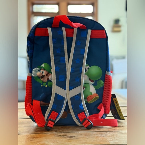 Mario and Luigi Kids Backpack -  NWT - Picture 2 of 5